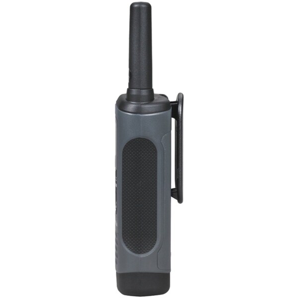 Motorola Two Way Radio, Gray, NiMh or Alkaline, PK3 - T200TP