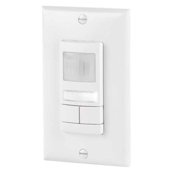 Sensor de ocupación Sensorswitch, PIR/Micro, 2000 pies cuadrados, Blanco - WSX PDT 2P NL WH