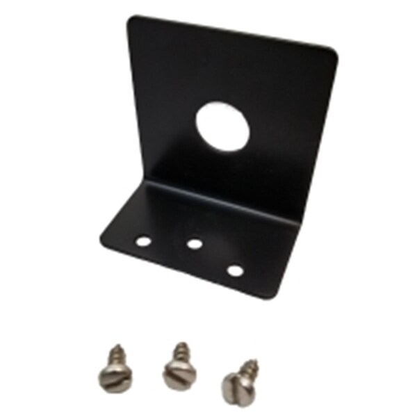 Larsen Products 0.52 in. Fender Mount L Bracket, Black - TMB58B