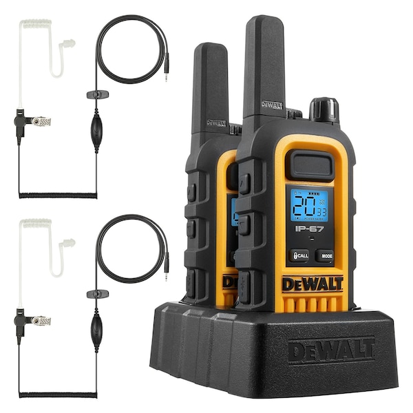 Dewalt 1W FRS Radio with Headsets - 1DXFRS300-SV1