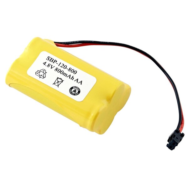 Dantona Dantona  4.8V & 800 mAh Two Way Radio Battery for Shack - 23-9063 - SBP-120-800