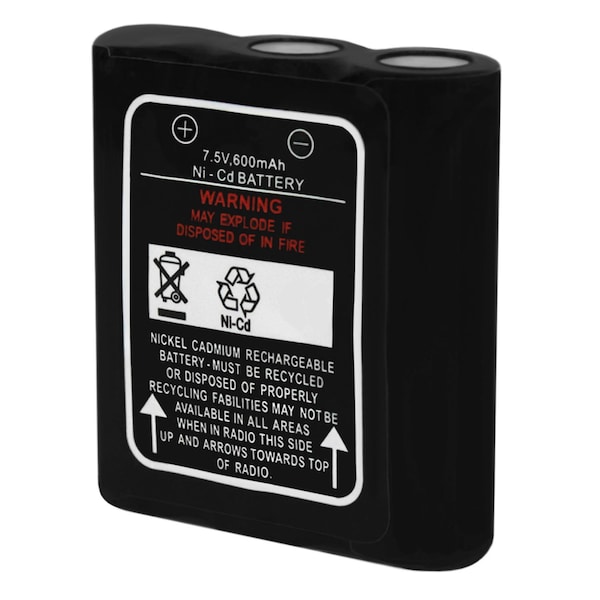 Mighty Max Battery 7.5V 600mAh Replacement for Motorola Spirit MV11, MV11CV, MV12 - MAX3458882