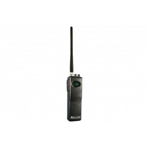 Midland Radio CB Radio, LCD, Black, 27 MHz - 75-785