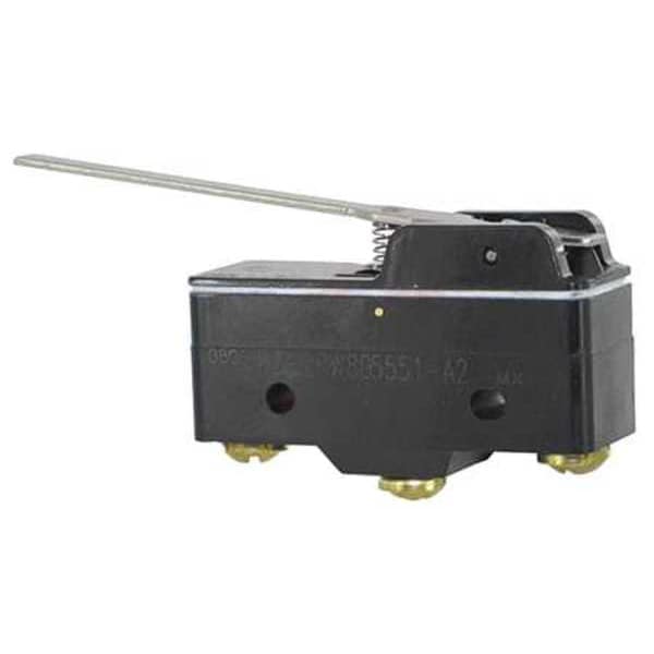 Interruptor de acción rápida industrial de Honeywell, bisagra, actuador de palanca, SPDT, calificación de contacto de 15A @ 240V CA - BZ-2RW805551-A2