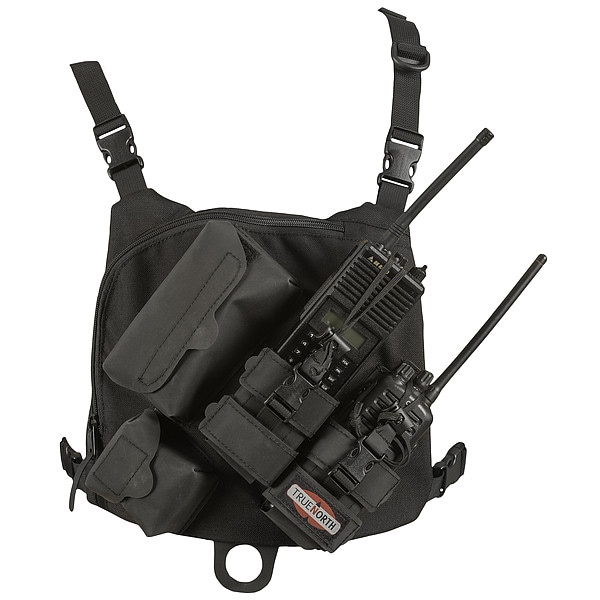 True North Gear-Fr Clothing Dual Radio Chest Harness, Carry Accessory - RH6200