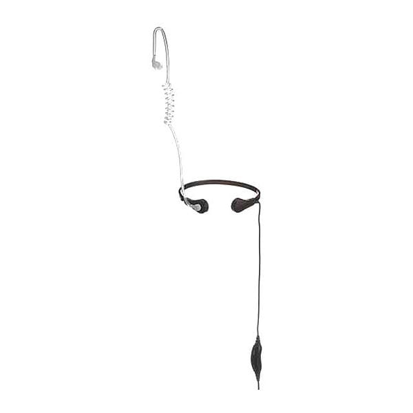 Motorola Throat Microphone, Cord 28" L, Black - PMLN7705AR