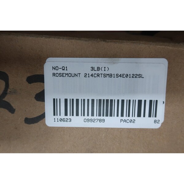 Termopar de 1/2 pulgadas x 3/4 pulgadas de Rosemount - 214CRTSMB1S4E0122SL