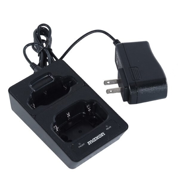 Maxon Dual Slot Rapid Rate Desktop Charger for TP-5000, TP-8000 Series - TA-800LA