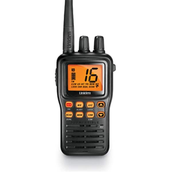 Uniden Two-Way VHF Submersible Handheld Marine Radio - UN62736