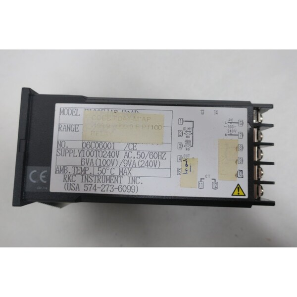 Carcasa del controlador de temperatura Rkc 100-240VCA con partes y accesorios RTD y termopar - C100FDA1-M*AP