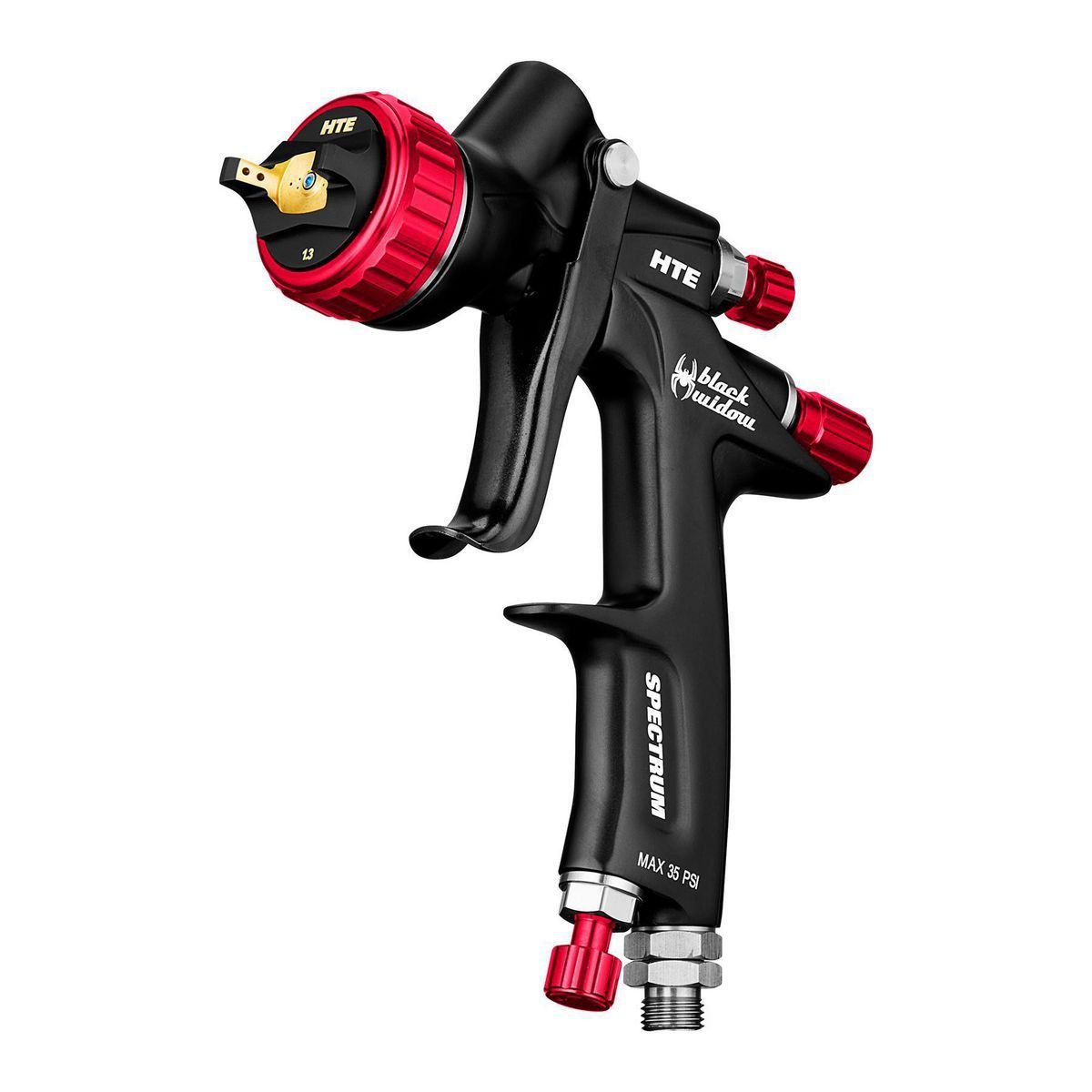 Black Widow By Spectrum Professional HTE Compliant GravityFeed Air