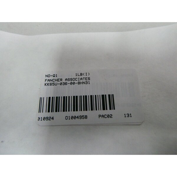 Fancher Associates 36 pulgadas 3/8 pulgadas termopar tipo K - KK65U-036-00-8HN31