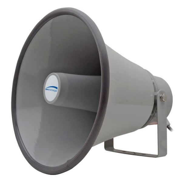 Speco Technologies PA Weatherproof Speaker, 10"D, Aluminum - SPC30T