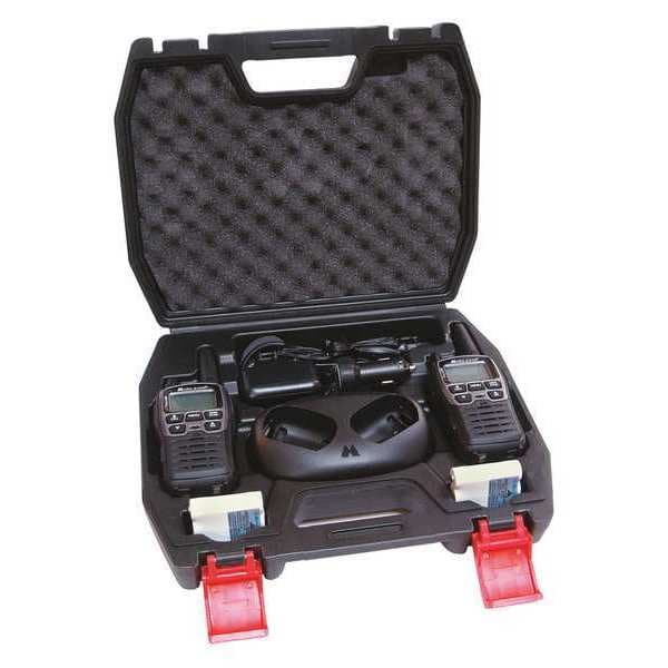 Midland Radio Portable Two Way Radio, 1.5W, 38 mi. - T77VP5