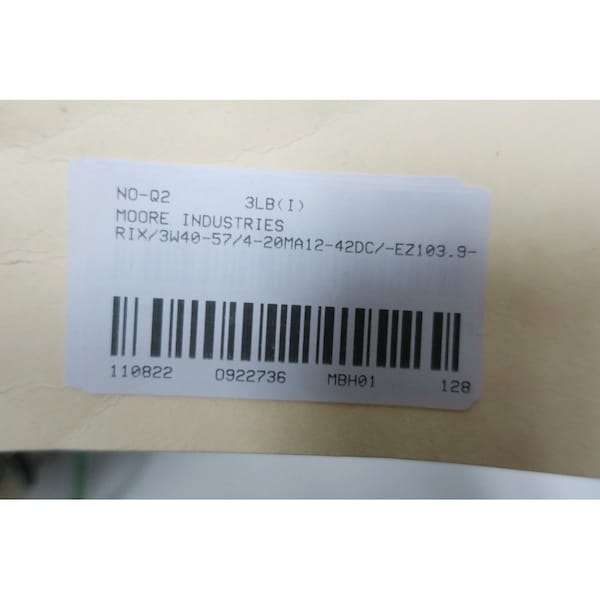 TRANSMISOR DE TEMPERATURA DE RTD - RIX/3W40-57/4-20MA/12-42DC/-EX103.9-LNP