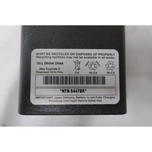 Motorola RADIO BATTERY PAGING & TELECOMMUNICATIONS PART & ACCESSORY - NTN 5447BR