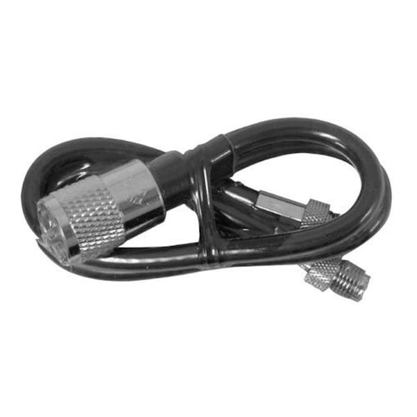 Procomm Procomm 1DHFMPL Male PL259 to Double Female Mini UHF - 1DHFMPL