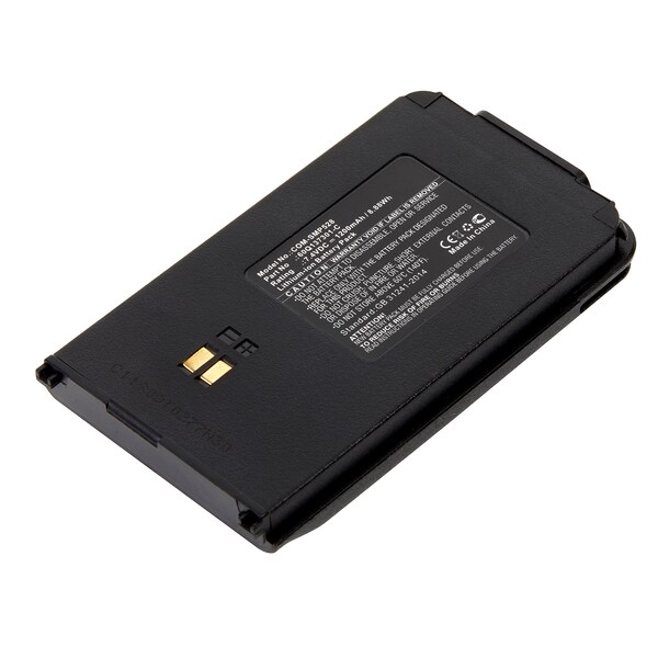 Dantona Two-way Radio Battery, Motorola Clarigo SMP-508, SMP-528, 60Q137301-C - COM-SMP528