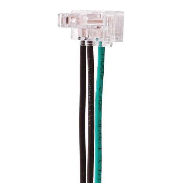 Modificación del cableado del interruptor Hubbell, 120-277V, 6 pulgadas, con cableado enhebrado - SNAPSP2NA
