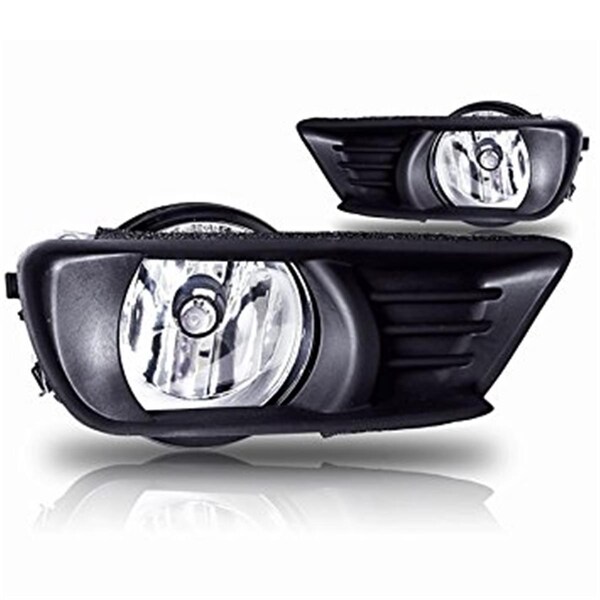 Nu-Co 2 x 6 in. Low Profile Clear Fog Light Kit - C2062K