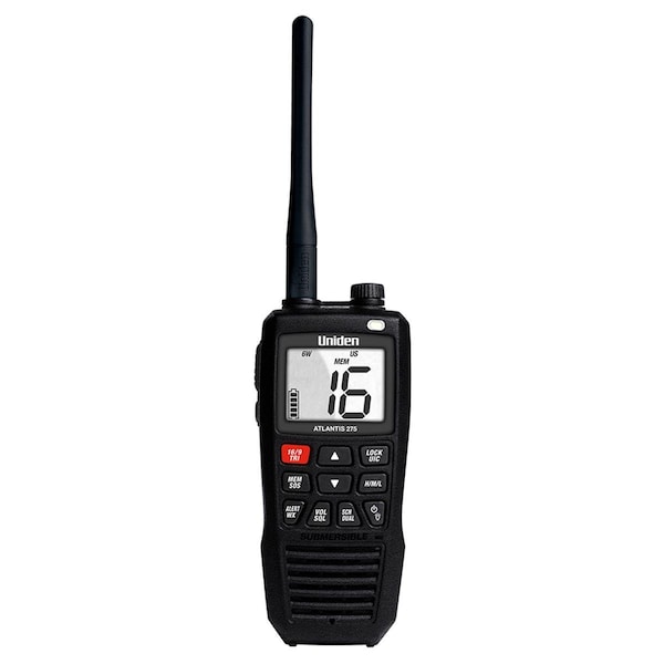 Uniden Floating Handheld VHF Marine Radio - UN82313