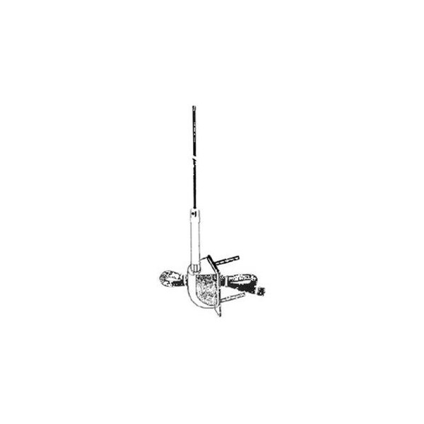 Everhardt Everhardt SNGP4SM 4ss No Ground Side Body Mt Cb Antenna -White - SNGP4SM