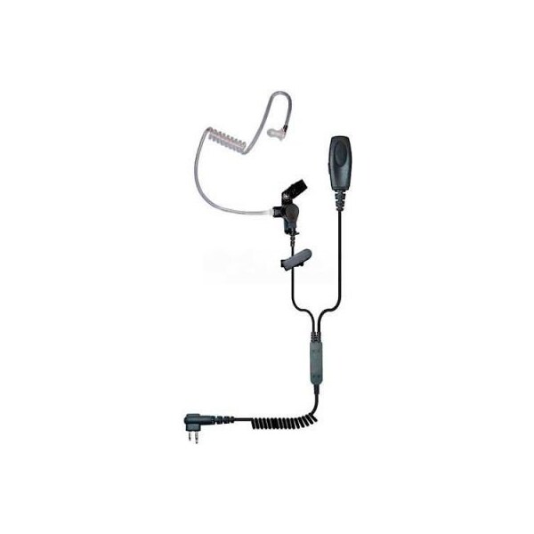 Klein Electronics Inc Klein 2-Wire Surveillance Earpiece - Mono - Wired - Earbud - Monaural - In-ear - Noise Canceling - PATRIOT-M1