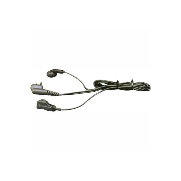Motorola Motorola Solutions 53866 Earbud with Clip PPT & Microphone for RDX, XTN, CLS, AX, DTR & RM Series - 53866