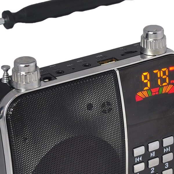 Pyle Portable Karaoke Radio & Pa Speaker Sys, PWMA63 - PWMA63