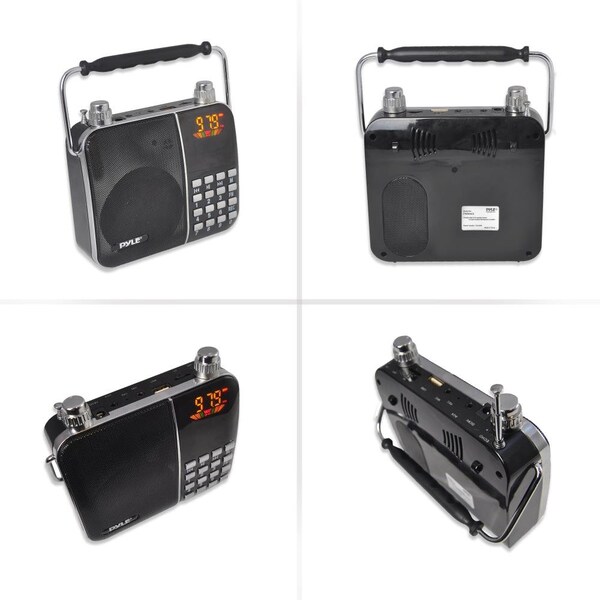 Pyle Portable Karaoke Radio & Pa Speaker Sys, PWMA63 - PWMA63