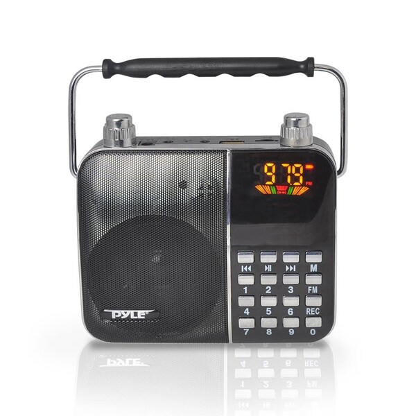 Pyle Portable Karaoke Radio & Pa Speaker Sys, PWMA63 - PWMA63