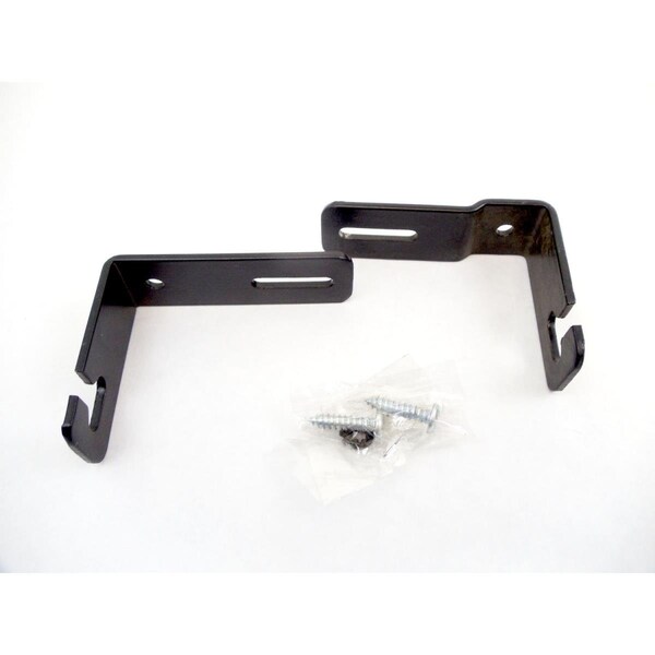 Twinpoint Twinpoint C523 Workman - 3.5 to 4.75 in. Adjustable Radio Bracket with Quick Release Ends & Mounting Screws - 2 Piece - C523