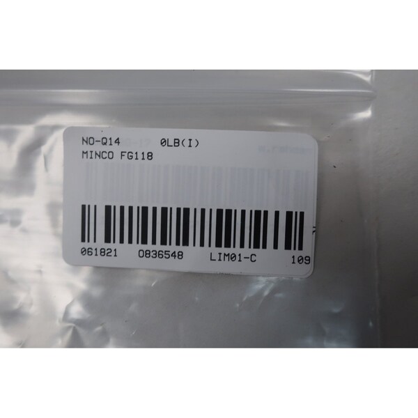 Minco PORTA-TEMPERATURA RESISTENCIA RTD Y PIEZAS Y ACCESORIOS DE TERMOPAR - FG118
