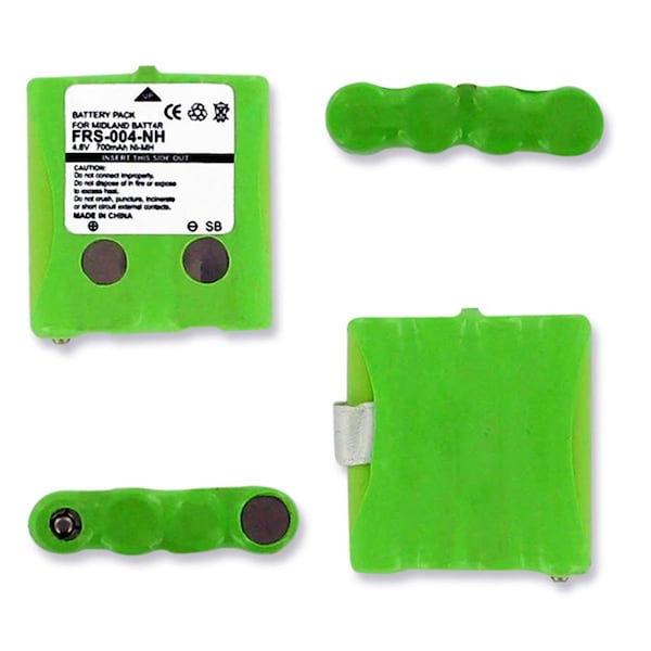 Empire Midland Batteries 4R 4.8V 700 mAh - 3.36 watt - FRS-004-NH