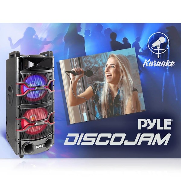 Pyle Pa Loudspeaker Karaoke System Bt, PSUFM1235BT - PSUFM1235BT
