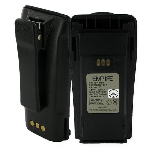 Empire Empire EPP-4496 Motorola NNTN4496 Nickel Cadmium Battery 1000 mAh Batteries - EPP-4496