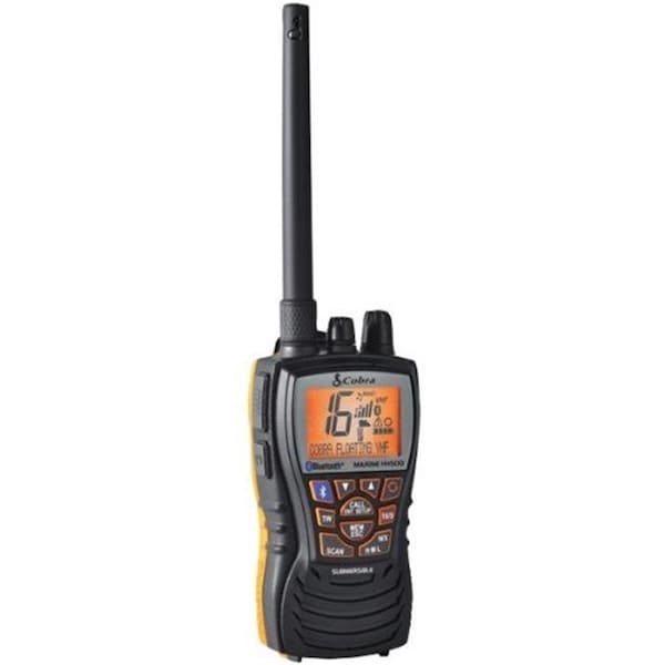 Cobra Cobra MR-HH500FLT BT Floating VHF Radio with Bluetooth Wireless Technology and Rewind-Say-Again - MR-HH500FLT BT