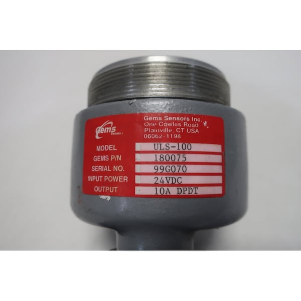 Sensores de nivel ultrasónicos y transmisor de 24V-CC Gems - ULS-100