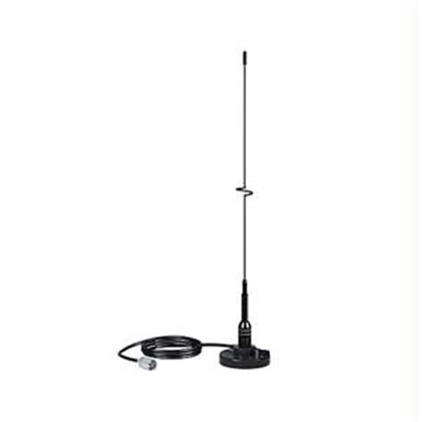 Shakespeare Ant SHAKESPEARE ANT 5218 SHAKESPEARE VHF 19 Inch 5218 BLACK SS WHIP MAGNETIC MOUNT - 5218