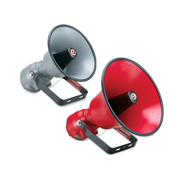 Federal Signal PA Weatherproof Speaker, Al, 1 Channel - AM302X