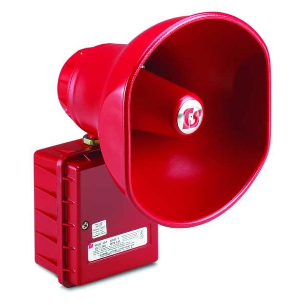 Federal Signal Speaker, 113db at 10 ft., Wall Mounting - AM302-R
