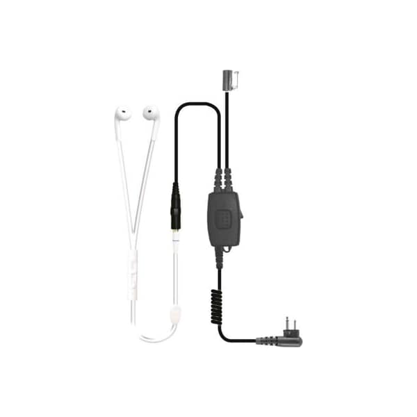 The Earphone Connection Ear Phone Connection Snake Covert Kit for Motorola Radios,  - EP603