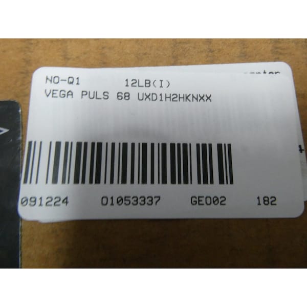 Sensores de nivel de radar y transmisor de 12-36V-DC Vega - PS68.UXD1H2HKNXX