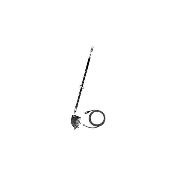 Sonic Boom 4 Foot Firefly Cb No Ground Plane Antenna Kit White - SO21641