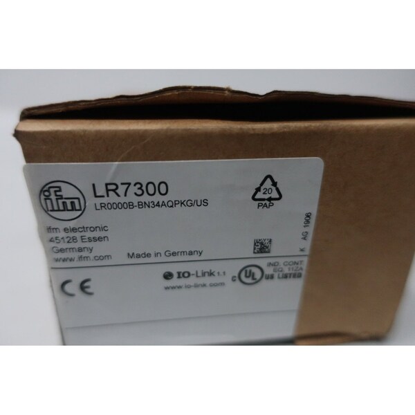 Ifm CONTINUOUS -1-16BAR 18-30V-DC OTROS SENSORES Y TRANSMISORES DE NIVEL - LR7300 LR0000B-BN34AQPKG/US