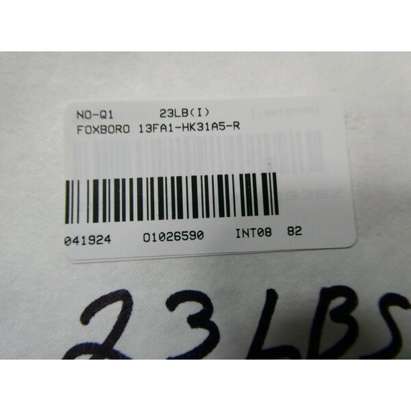 Sensores y transmisores de nivel de líquido con brida de Foxboro 200-850IN-H2O - 13FA1-HK31A5-R