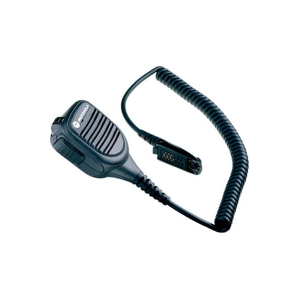 Motorola Motorola Remote Speaker Mic IP57 submersible, Windporting tech & volume control switch for HT Series - PMMN4044