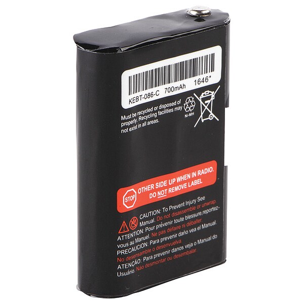 Motorola Battery Pack, NiMH, 3.6V, For Motorola - 53617