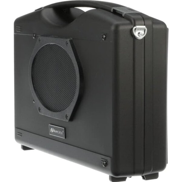 Amplivox Sound Systems Bluetooth Audio Portable Buddy with Wireless Handheld Mic, 50W, Black - SW223A