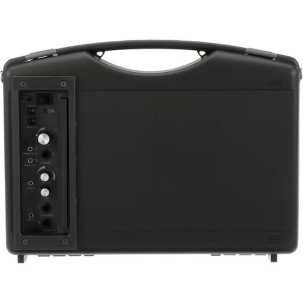 Amplivox Sound Systems Bluetooth Audio Portable Buddy with Wireless Handheld Mic, 50W, Black - SW223A